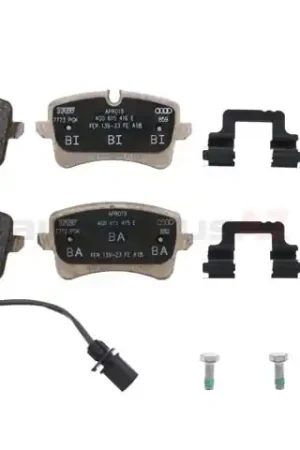 Best Seller Genuine Audi 4G0698451L Brake Pad Set; Rear - Audi