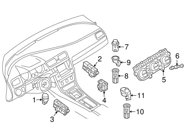 Genuine VW/Audi 5G1959839A3Q7 Ignition Switch - VW Modern