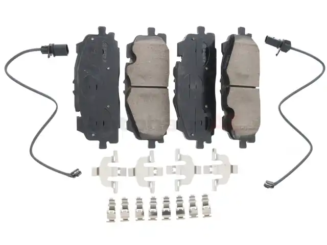 Akebono Euro 8W0698151N, EUR1894 Brake Pad Set; Front - Audi Professional Grade