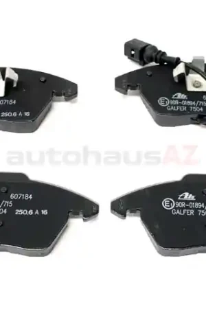 Instant Buy ATE 3C0698151D, 607184 Brake Pad Set; Front - Audi, VW
