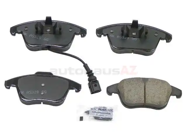 Akebono Euro 5N0698151B, EUR1375 Brake Pad Set; Front - Audi, VW Holiday Sale