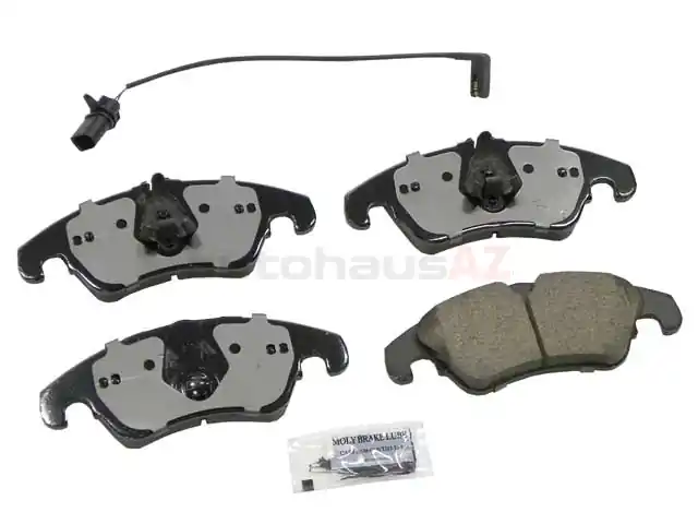 Akebono Euro 4G0698151D, EUR1322A Brake Pad Set; Front - Audi Top Pick
