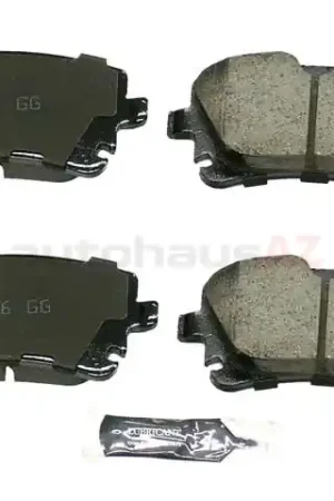 Akebono Euro 8K0698451F, EUR1018B Brake Pad Set; Rear - Audi Clearance