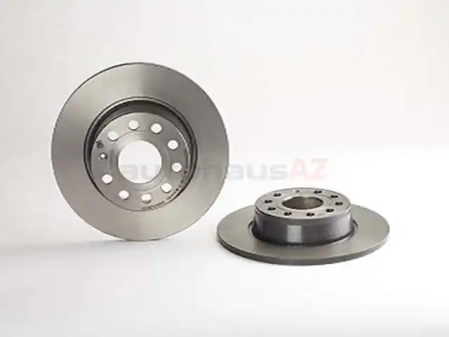 Brembo 5Q0615601D, 08B41311 Disc Brake Rotor; Rear - Audi, VW Money Back Guarantee