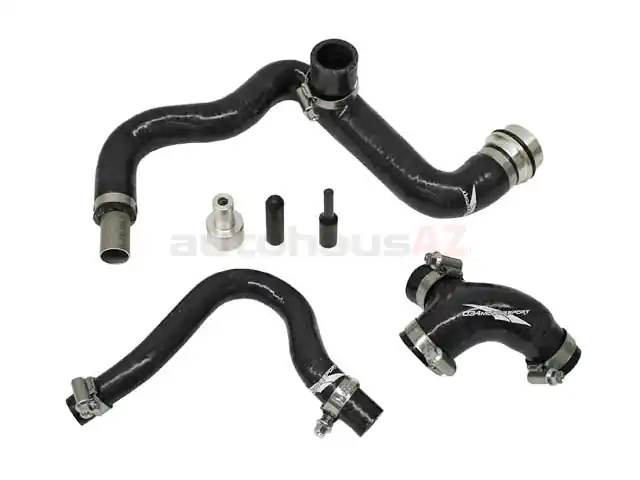Clearance 034 Motorsport 034-101-3003 Engine Crankcase Breather Hose Kit; Reinforced Silicone - Audi