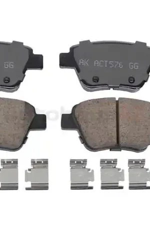 Top Pick Akebono Euro 5K0698451A, EUR1456 Brake Pad Set; Rear - Audi, VW
