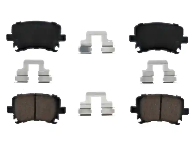 Akebono Euro 1K0698451K, EUR1348A Brake Pad Set; Rear - Audi, VW Limited Edition