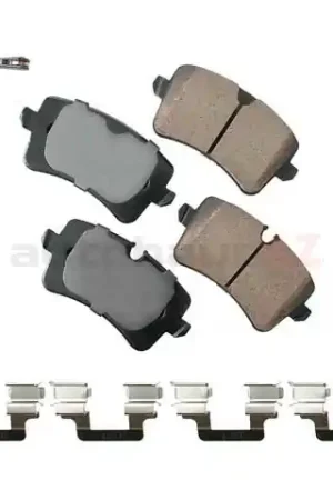 Akebono Euro 4G0698451C, EUR1547A Brake Pad Set; Rear - Audi Bulk Order