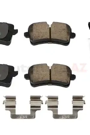 Best Choice Akebono Euro 4G0698451J, EUR1547A Brake Pad Set; Rear - Audi