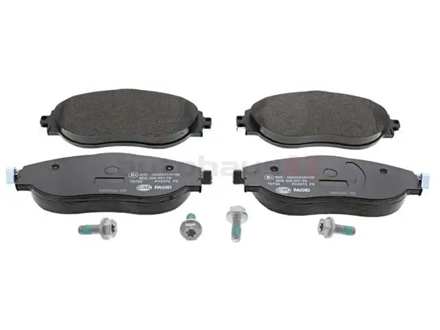 Hella Pagid 3Q0698151C, 355031751 Brake Pad Set; Front - Audi, VW Hot Picks