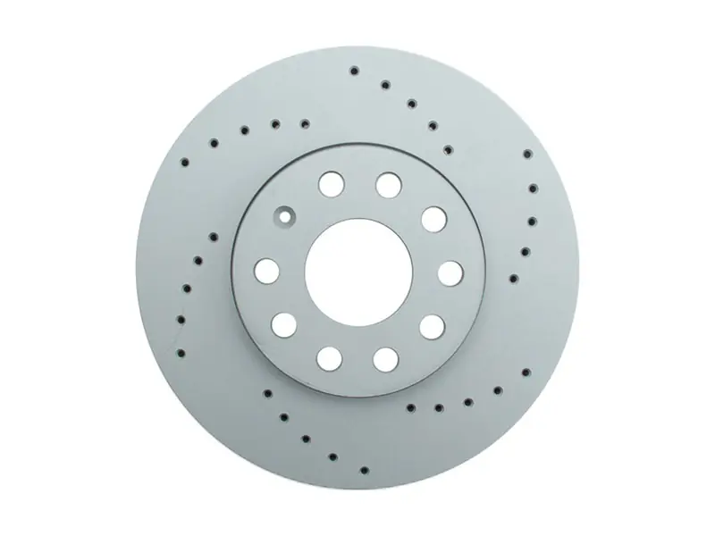 Last Chance Zimmermann Sport 600322152 Disc Brake Rotor; Front; Vented 288mm; CrossDrilled - Audi, VW