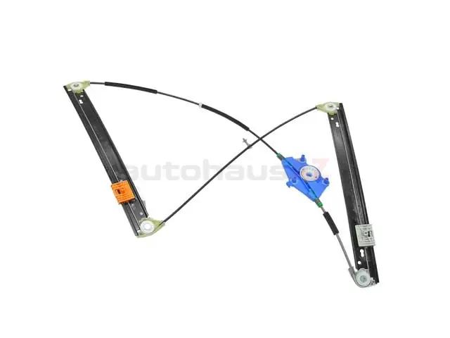 Premium Genuine Audi 8E0837462C Window Regulator; Front Right without Motor - Audi