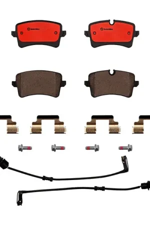 Exclusive Offer Brembo P85117N Brake Pad Set; Rear - Audi