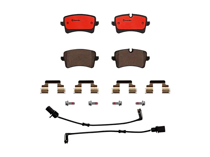 Exclusive Offer Brembo P85117N Brake Pad Set; Rear - Audi