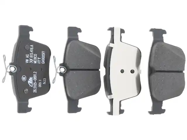 No Minimum Order Genuine VW/Audi 3Q0698451AA Brake Pad Set; Rear - VW
