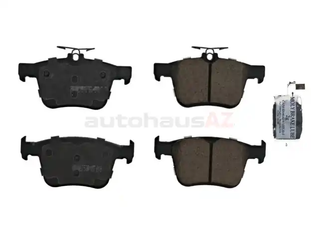 Final Sale Akebono Euro 5Q0698451P, EUR1761 Brake Pad Set; Rear - Audi, VW