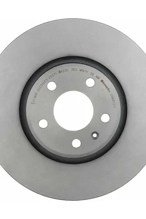 Brembo 8R0615301F, 09B97211 Disc Brake Rotor; Front - Audi Best Choice