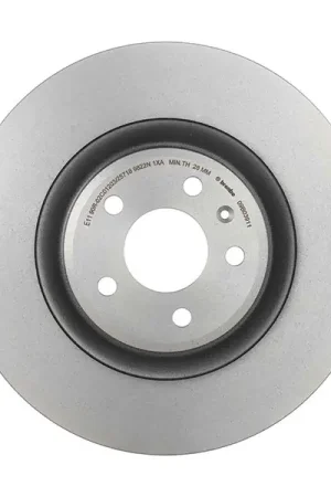 Time-Limited Brembo 09B03911 Disc Brake Rotor; Front; Vented 345mm - Audi