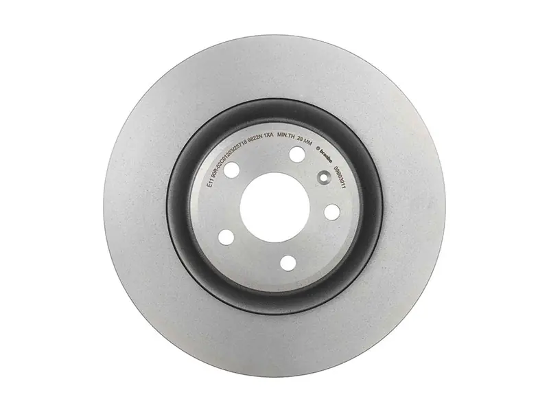 Time-Limited Brembo 09B03911 Disc Brake Rotor; Front; Vented 345mm - Audi