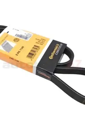 Price Drop Continental ContiTech 5PK1140, 5K1140 Serpentine Belt; Alternator and Air Conditioning - Audi, Fiat, Honda