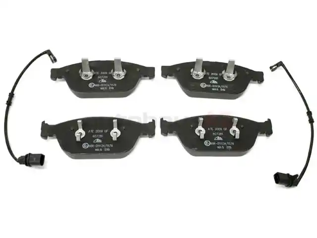 Latest ATE 8R0698151R, 607281 Brake Pad Set; Front - Audi