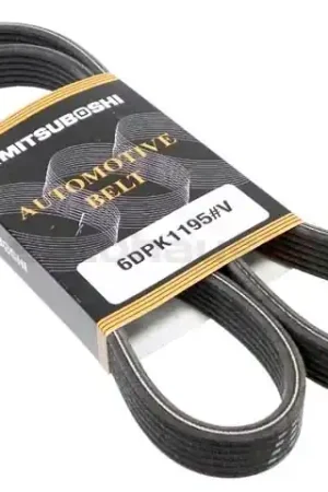 Mitsuboshi 6DPK1195M, 6DPK1195 Serpentine Belt; Dual Sided Grooves - Audi, VW Free Delivery