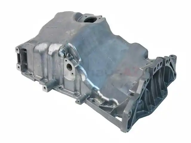 Best Price URO Parts 06B103601BL, 06B103601CD Oil Pan; With Opening for Oil Level Sender - Audi