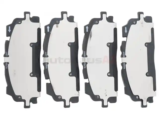 Hella Pagid 8W0698151BE, 355021641 Brake Pad Set; Front - Audi New Release