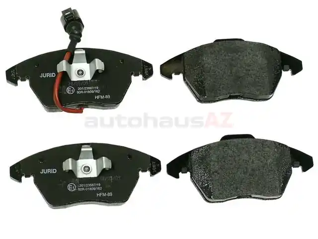 Jurid 5K0698151B, 573128J Brake Pad Set; Front - Audi, VW Affordable