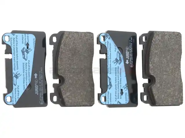 Jurid 8R0698151L, 573688J Brake Pad Set; Front - Audi Best Seller