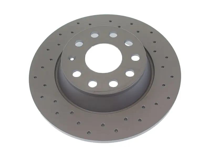 Handmade Zimmermann Sport Z X-Drilled 5Q0615601G, 100331552 Disc Brake Rotor; Rear - Audi, VW