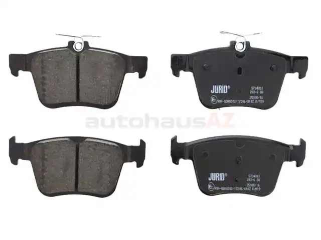 Jurid 5Q0698451N, 573409J Brake Pad Set; Rear - Audi, VW Exclusive Offer