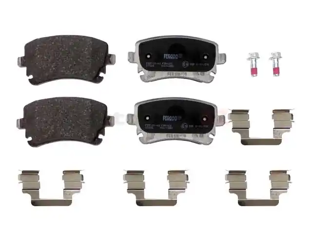 Ferodo 8E0698451P, FDB1655 Brake Pad Set; Rear - Audi Limited Offer