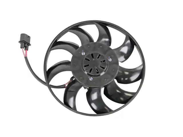 Vemo 4H0959455AE, V10010003 A/C Condenser Fan; Right - Audi Free Delivery