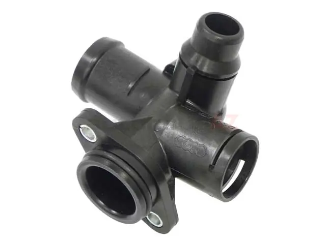 Warranty Included Genuine Audi 06D121132C Radiator Coolant Hose Flange - Audi