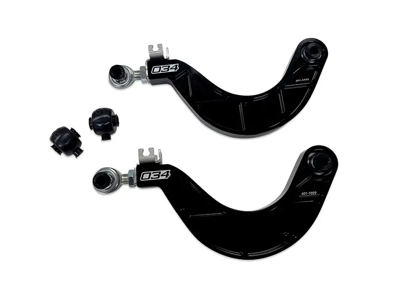 034 Motorsport 034-401-1022 Control Arms; Motorsport; Rear Upper Adjustable; Pair - Audi, VW Final Sale
