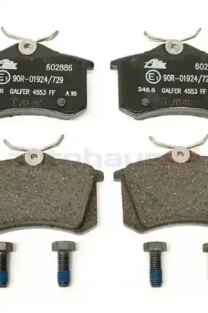 Deal ATE 8E0698451L, 602886 Brake Pad Set; Rear - Audi