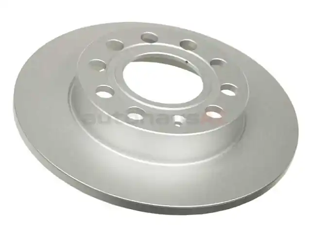 Premium ATE Coated 8E0615601P, SP10261 Disc Brake Rotor; Rear ; 245x10mm Solid Without Integral Hub - Audi