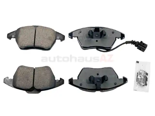 Akebono Euro 8J0698151C, EUR1319 Brake Pad Set; Front - Audi High Quality