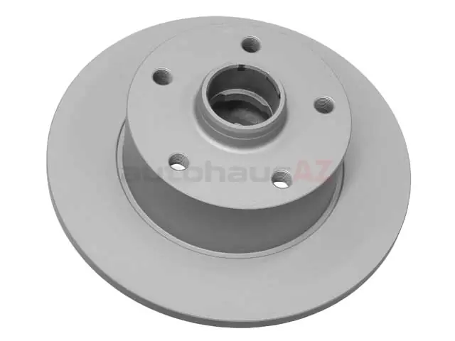 Discount ATE Coated 8D0615601B, 410210 Disc Brake Rotor; Rear ; Solid 245x10mm - Audi