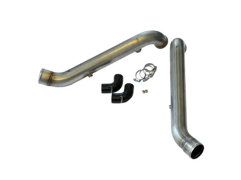 034 Motorsport 034-108-5001-RAW Bipipe Set; Stainless Steel with WMI Bungs - Audi Modern