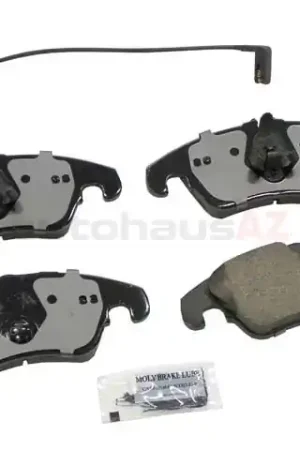 Akebono Euro 8R0698151A, EUR1322A Brake Pad Set; Front - Audi Fresh Stock