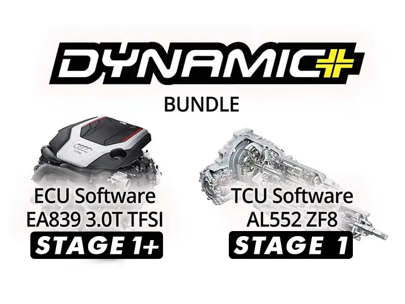 034 Motorsport 0341032926+2560, 0341032926 Dynamic+ Tuning Stage 1+ ECU + Stage 1 TCU - Audi Fan Favorite