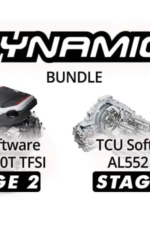 Shop Now 034 Motorsport 0341032922+2560, 0341032922 Dynamic+ Tuning Stage 2 ECU + Stage 1 TCU - Audi