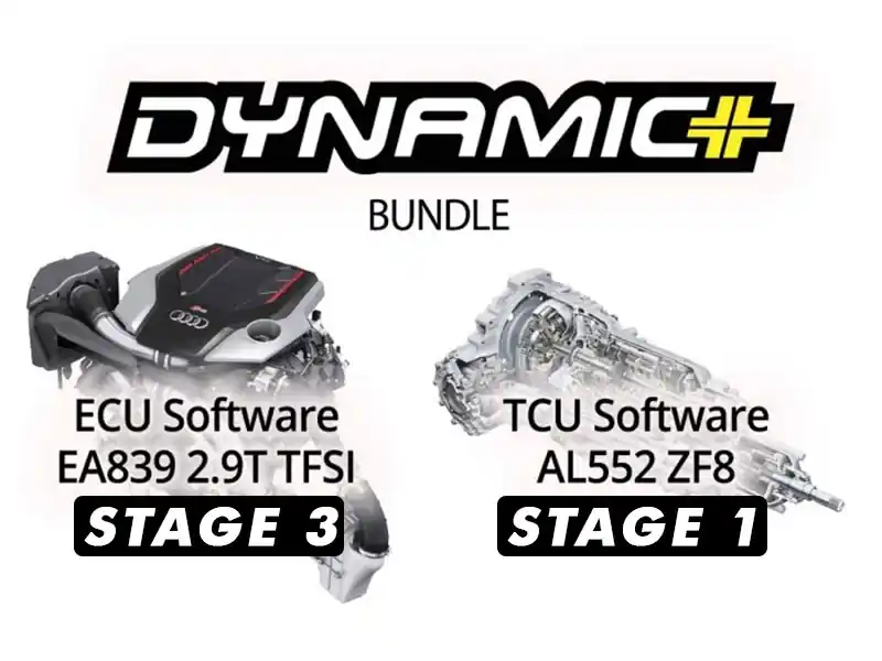 034 Motorsport 0341032933+2560, 0341032933 Dynamic+ Tuning Stage 3 TTE720 ECU + Stage 1 TCU - Audi Don’t Miss Out