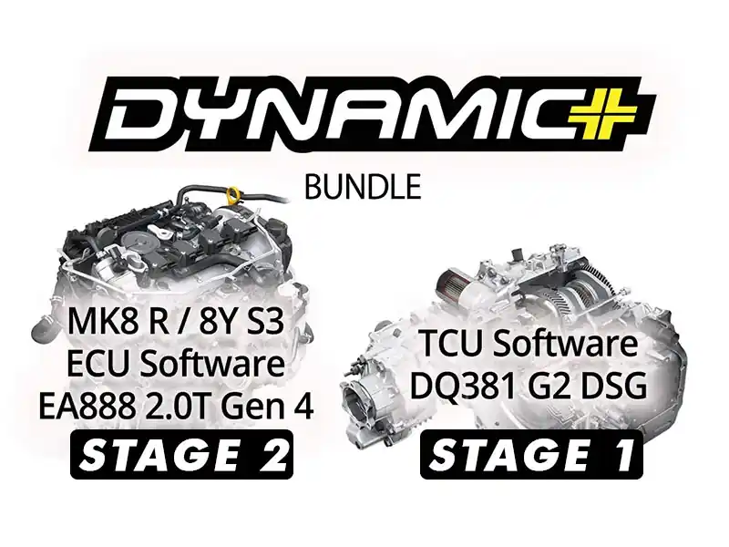 034 Motorsport 0341032766+2537, 0341032766 Dynamic+ Tuning Stage 2 ECU + Stage 1 TCU - Audi, VW Top Pick