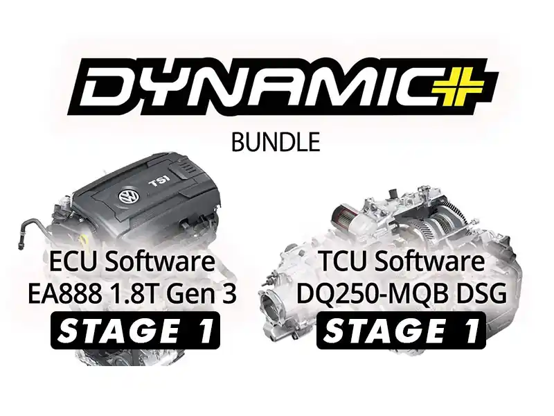 034 Motorsport 0341032820+2541, 0341032820 Dynamic+ Tuning Stage 1 ECU + Stage 1 TCU - Audi, VW Luxury