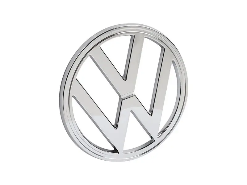 JP Group Dansk 8181601902 Emblem; Front, Chrome, Original - VW One Day Deal