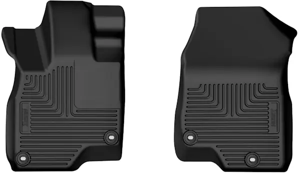 One Day Deal Husky Liners 18991 Weatherbeater - Front Floor Liners