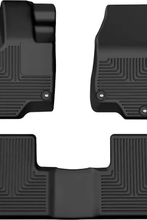Husky Liners 95391 Weatherbeater - Front & 2nd Seat Floor Liners Genuine